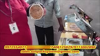 Micher Packing Machine | Paper Cup Sealing Machine| Sunpacksystem
