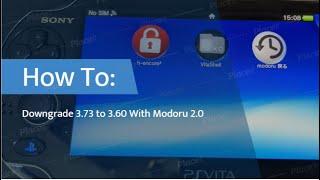 How To Downgrade 3.73 To 3.60 With Modoru 2.0 | PS Vita | Vita Hacks |