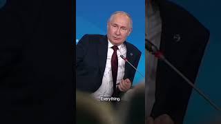 Putin: Ukraine Would Have 'One Week Left' If West Cut Off Aid