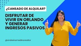 ¿Cansado de alquilar? ¡Invierte en Orlando y sé dueño de tu propio lugar!