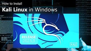 How to Install Kali Linux in Windows || Tutorial (2023/2024)