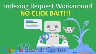 Request Indexing Disabled SOLUTION:  Google Search Central URL Inspection Tool