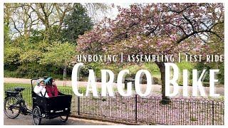 Meet 'Anky' | Unboxing, Assembling and Test Riding our Cargo Bike | Sassshai