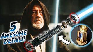 5 Awesome Details from NEW! Obi-Wan Kenobi Neopixel Lightsaber (NSabers)