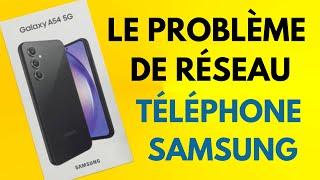 Comment résoudre le problème de réseau sur un téléphone Samsung Galaxy | Android