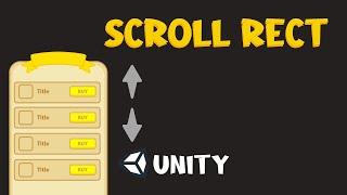 Scroll UI in Unity : How to Create Scroll Menu in Unity