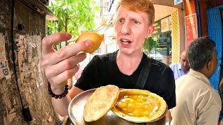 Trying Bengali Food for the First Time ($0.50 Aloo Dum + Khasta Kachori) 