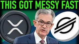 XRP XLM STOCKS FEDERAL RESERVE CPI NEWS WE JUST GOT BENT