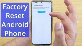 How To Factory Reset Your Android Phone