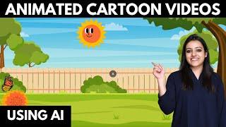 How to create FUN CARTOON ANIMATION videos with AI | AI videos with pictures and music