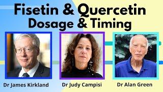 Quercetin & Fisetin Dose & Timing In Human Trials | Modern Healthspan Clips