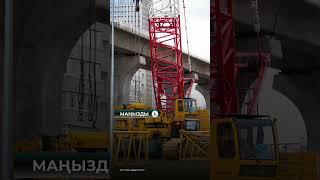 Астанадағы LRT вагондарының екінші құрамы рельске қойылды #kazinform #новости #kz #news