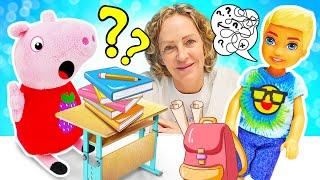 Spielzeug Video für Kinder mit Peppa Wutz | Plüpa Plüsch Paradies. Wir lernen spielerisch Englisch.