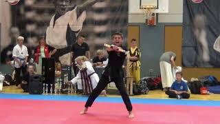 WKU/IDM SIMMERN 2018 Patrik Seman freestylekarate