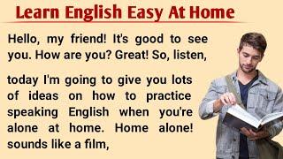 Learn English Easy At Home | Learn English | How To Learn English | Basic English