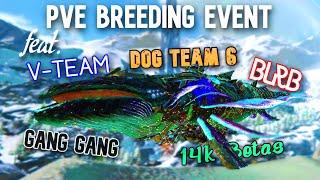 PVE BREEDING EVENT & MEATRUN HIGHLIGHTS | Wiu Wiu/TPG | ARK Official PvP