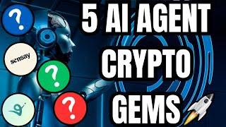 5 AI AGENT CRYPTO GEMS READY TO EXPLODE IN 2025!  #aiagents