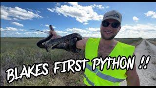 Catching two MONSTER Pythons (and a rattlesnake) - duffdoesnaturestuff