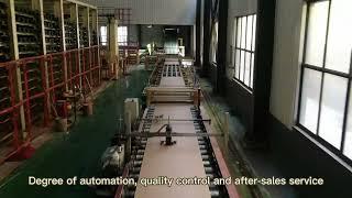 drywall gypsum board production line, paper faced plaster board gypsum plasterboard machine line