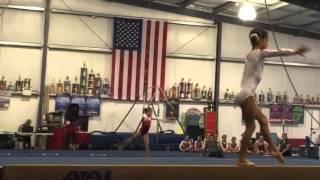 Isabella 8 Years Old   Level 4 USAG 1st Place All Around