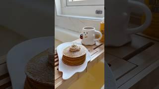 Fall morning routine  #fall #asmr #aesthetic #morningroutine #pumpkin #pancakes #breakfast #cozy