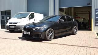 Black BMW M140 with Carbon Detail | Remus exhaust | Motech Performance