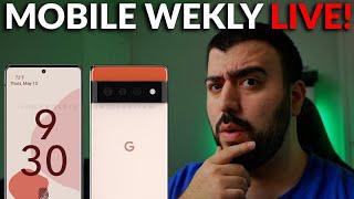 #MobileWeekly Live Ep341 - Google I/O Early Preview, Pixel 6 Leaks, Android 12 New Look & More