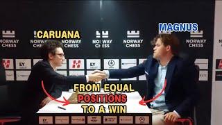 Fabiano Caruana Vs Magnus Carlsen | Norway Chess