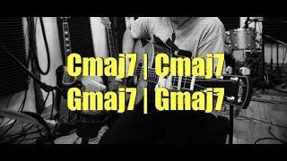 Gmaj7 to Cmaj7 Backing Track - Chill Hip-Hop Feel - Guitar Improvisation Jam Track