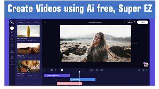 clip champ: using Ai to create video, super fast super ez and quality