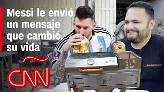 Fabrica parrillas, iba a cerrar y Messi le envió un mensaje que le cambió la vida