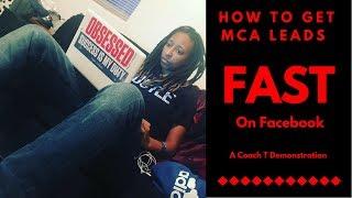 How to Get MCA leads FAST on Facebook