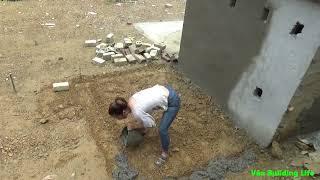 Full Video: 20 Days Complete Building the Kitchen, Vân Building Off Grid Farm