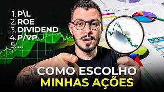 COMO ANALISAR E ESCOLHER AS MELHORES AÇÕES EM 2024