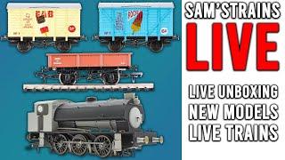 Live Model Train Unboxings & New Announcements | Sam'sTrains Live