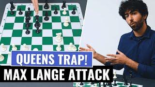 Italian Game | Queen Trap in the Max Lange Attack | Chess Openings | IM Alex Astaneh