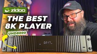 BETTER THAN BLURAY DISK?? // Zidoo UHD8000 THE BEST 4K/8K UHD Player?