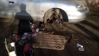 Výmena homokinetického kloubu Ford mondeo MK2 1.8 16v