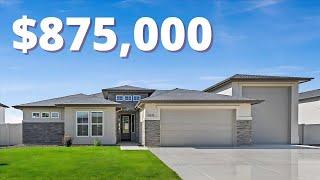 Property tour in Star, Idaho with a spacious 45' RV garage Selling in Idaho