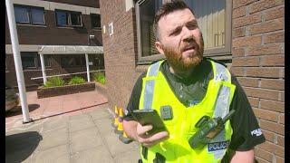 Filming In Windows Is Terrorist Activity - Maryhill & Partick Police Station #audit #fail #pinac