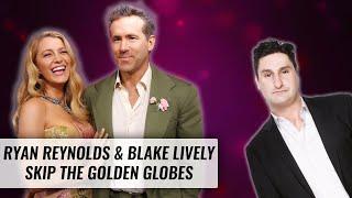 Ryan Reynolds Snubs Golden Globes Amid Wife Blake Lively's Explosive Legal Drama | Naughty But Nice