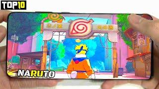 Top 10 NARUTO Games For Android 2022| High Graphics Games