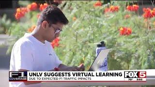 F1 construction impacting UNLV