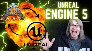The Future of Survival Gaming is almost HERE | Unreal Engine 5 for Ark: Survival Evolved