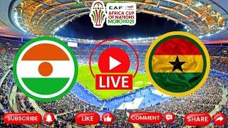 GHANA VS NIGER | 2025 AFCON QUALIFIERS | MATCHDAY 2 || LIVE COMMENTARY