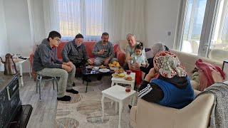 MİSAFİRLERİMİZ GELDİ GÜZEL SOHBETLER VE ÇAY MOLASI