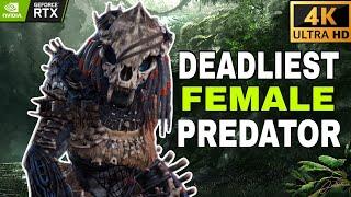Amazon The FEMALE Predator just hits different #predatorhuntinggrounds Under 3min match done