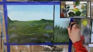 How to Paint Grass: 6 Different Ways (Acrylic Painting Tutorial)