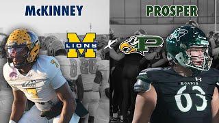 CROSSTOWN DFW POWERHOUSE DISTRICT PLAY McKinney vs #15 Prosper 2024 Texas High School Football