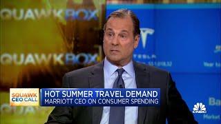 Marriott CEO Tony Capuano: Recovery has been consistent across every travel segment